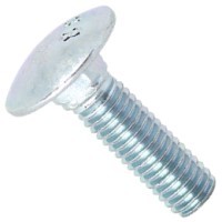 10C48BCR2Z 10-24 X 3/4 CARRIAGE BOLT STEEL ZINC I