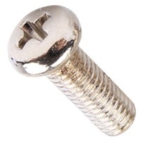 25C112MPPBN 1/4-20 X 1 3/4 PHIL PAN M/S BRASS NICKEL