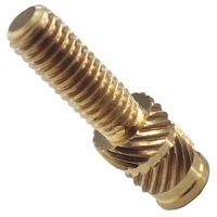 TCTSB516UNC TCTS-B-5/16 UNC PSM KNURL THREADED STUD