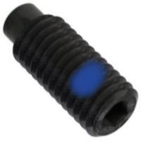 37C24SSHHO/SPA 3/8-16 X 3/8 SOC SET HALF DOG PT W/NYLON