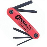 12894 BONDHUS 3/16-3/8 BALL FOLD-UP TOOL SET