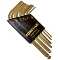 38046 BONDHUS 1.5-5 MM BALL WRENCH SET