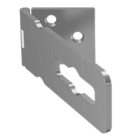 HS2300CRZN250 HS-2300-CR-ZN-250 ROTATING-EYE PADLOCKABLE HASP