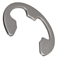 5131-25 BOWED E-RING RETAINING RING CARBON ST